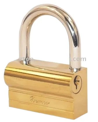 Camel Gold Plated Padlock Polished Brass Plated
