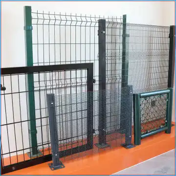 Easily Assembled Powder Coated 3D Welded Wire Mesh Curved Panel Fence - 200mm Mesh Iron Steel