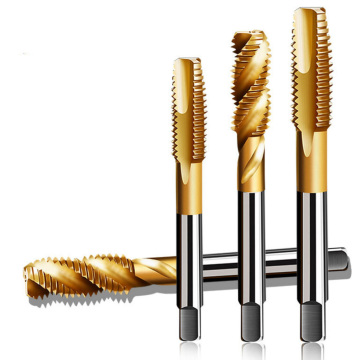 Spiral Fluted HSS and Carbide Taps for Machine and Hand Use (DIN 352 Compliant)