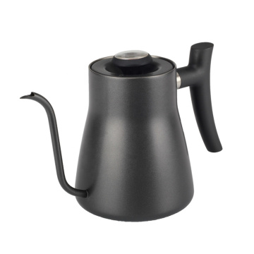 Matte Black Pour over Kettle with Thermometer