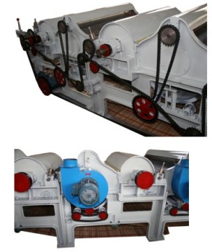 Cotton opening machine