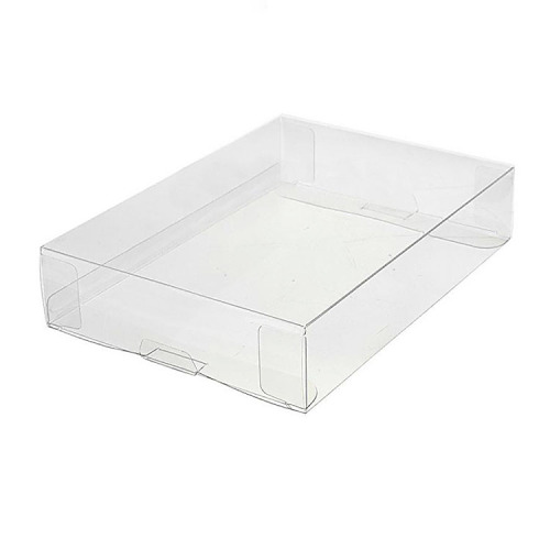 PET PlasticTransparent Case NES Game Box Protector