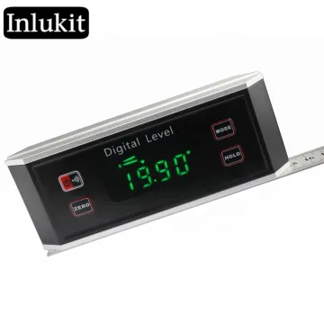 4' x 90" Magnetic Digital Display Strip Type Inclinometer, Level Meter & Spirit Level
