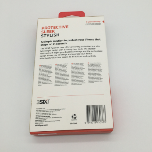 Custom printing art paper box with blister tray