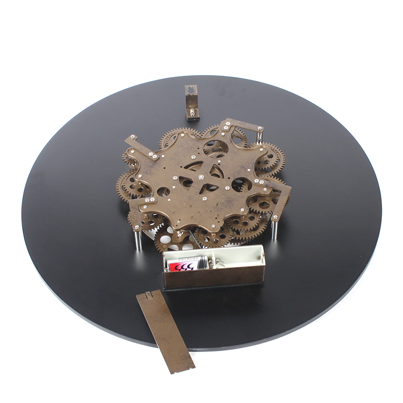 Gear Wooden Clock