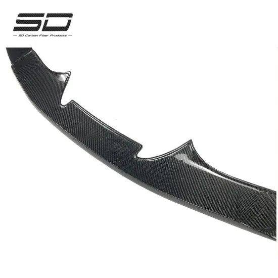 N Style Dry Carbon Fiber Front Bumper Lip for Ferrari 488 GTB
