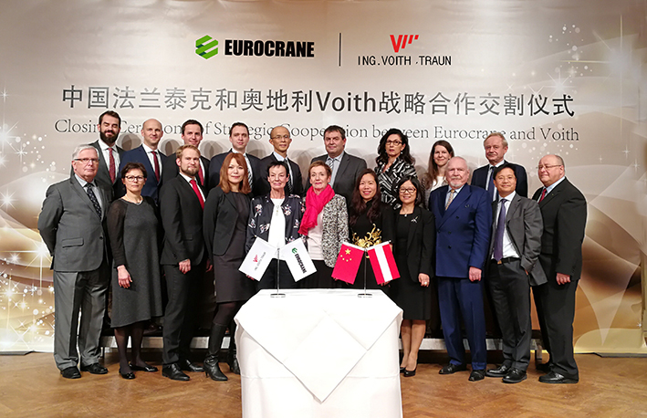 Eurocrane Completed Voithcrane Equity Transaction