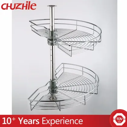 Modern Space-Saving Kitchen Magic Corner Storage Rack