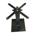Buena calidad 450*450*H730 mm Base de mesa de hierro fundido Matt Black