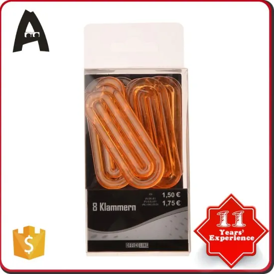 Good service factory supply letter f shape paper clips
