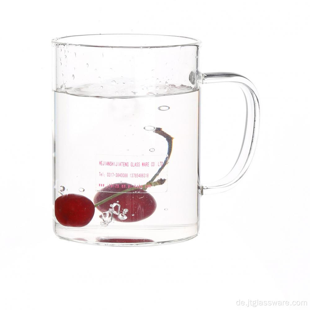 mundgeblasene Schnapsglas-Teetasse mit Henkel