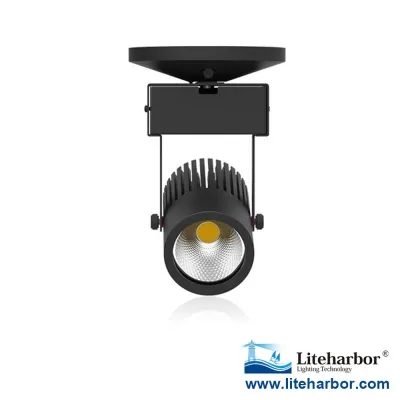 Single Head COB LED 32W Track Lights Fixtures