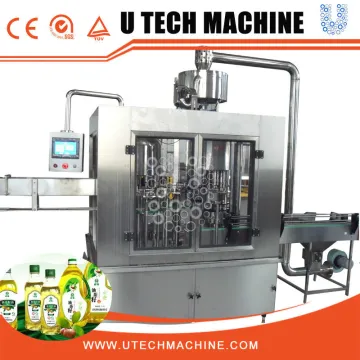 Fully Automatic PET Bottle coconut oil filling machine