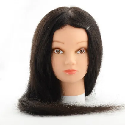 2020 Hot Sale 100% Human Hair Training head Wig Display Head Mannequin