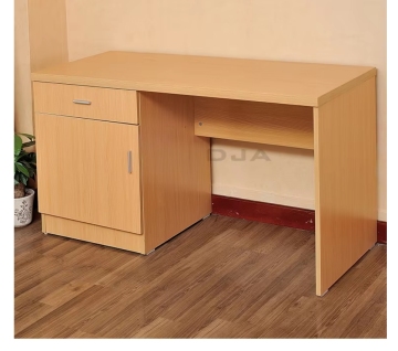 Children's Home Computer Desk with Drawer - 18mm MDF Board Wooden Study Table Cabinet