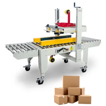 CE Certified Carton Adhesive Tape Sealer Machine for Box Closing