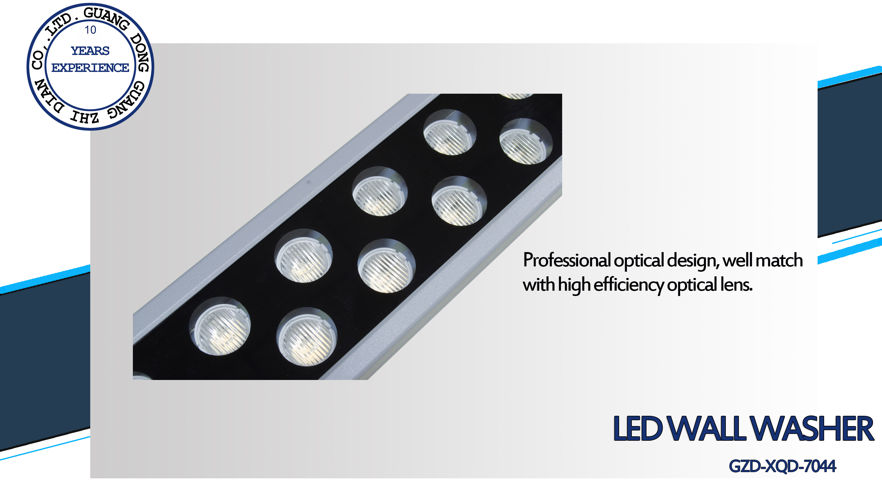 3 led wall washer