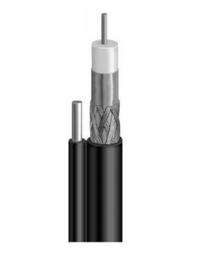 Rg59 Coaxial Cable with Messenger (SH-RG59+Messenger)