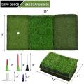 የጎማ ጎልፍ Putter Mat የመንዳት ክልል መምታት ማት