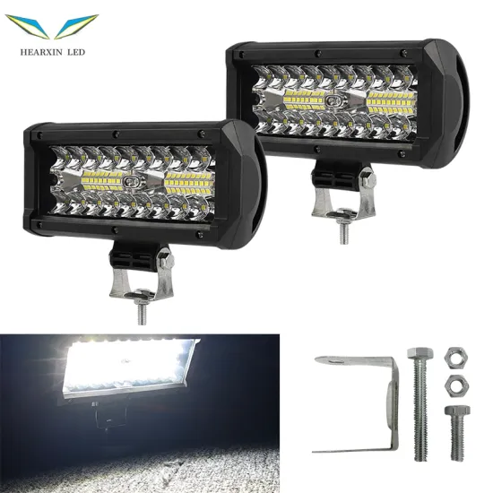 7 Inch LED Bar for 4X4 Cars and Trucks - DRL Fog Lamp Driving Headlight