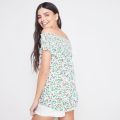 Top de mujer 100% viscosa crepé estampado