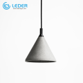 LEDER Home Beton Pendelleuchten