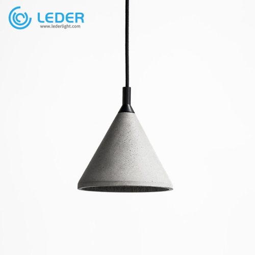 LEDER 홈 콘크리트 펜던트 조명