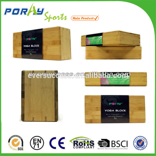 Natural Bamboo Yoga Fitness Blocks