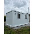 Container House White Staccabile Container 20ft Malesia Vietnam CHEVEKE PREFABAB CASA