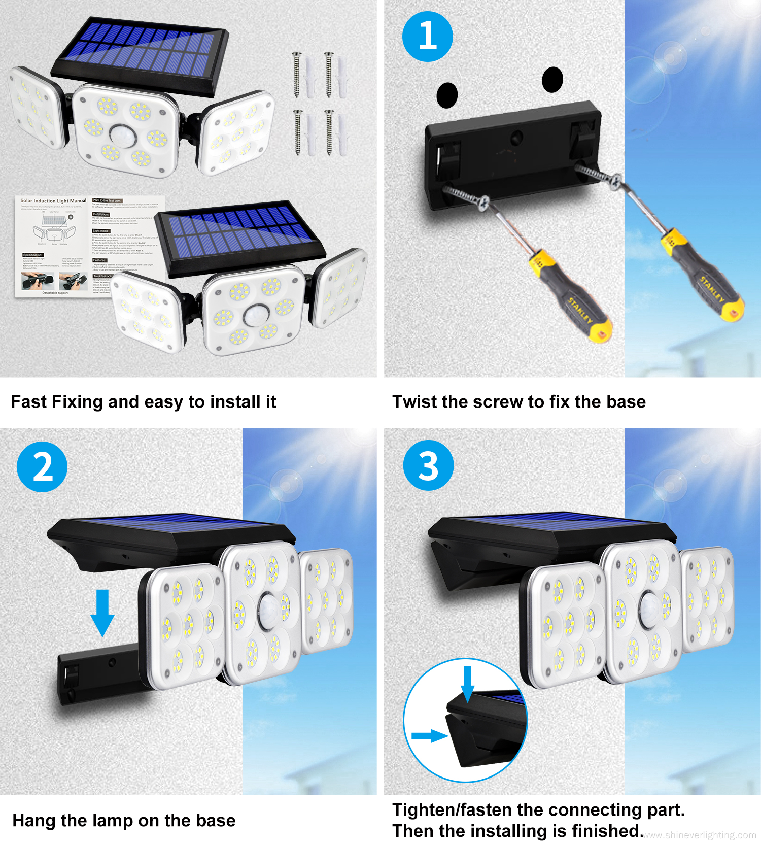 Sensor Solar Energy Home LED Solar Light