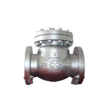 API 300LB 6 Inch WCB Carbon Steel Flange Check Valve