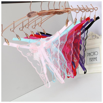 Transparent Ultra-thin Quick Dry Mesh G-string Thongs for Ladies