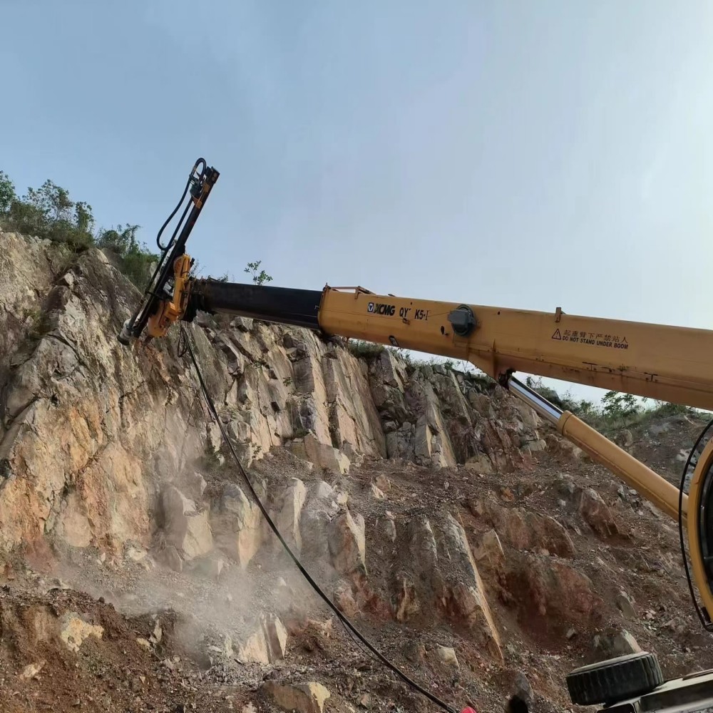 WGQK-180D crane modified slope drilling rig5
