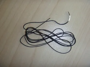 Black Silk Braided Suture Medical Suture