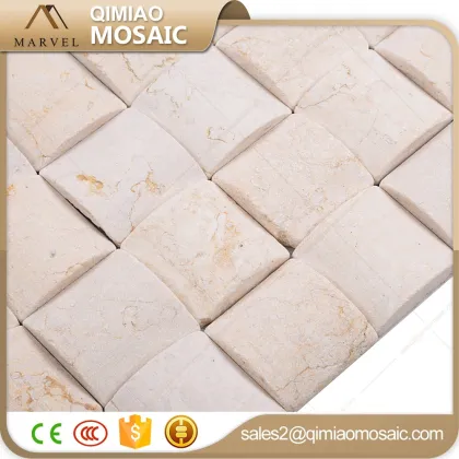 Italy Big Size 3D Stone Brick Mosaic Interior Wall Tiles Price