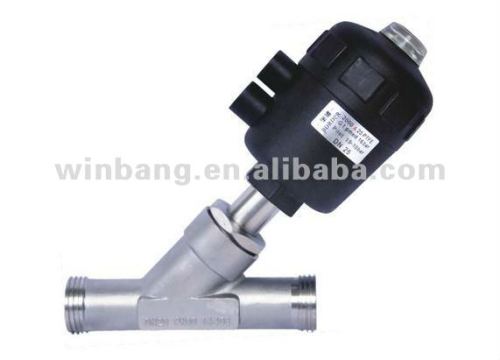 Pneumatic Control Angle Seat Valve Model: ASV-3