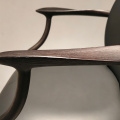Solid Wooden Dining Chair Retro Elegant Light Luxurious Dining Chair Home Use Durable Simple Designer Dining Chair