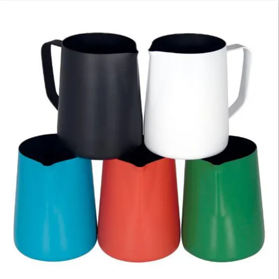 Fancy Stainless Steel Pull Cup Milk Pot