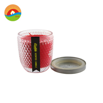 Christmas Scented Luxury Candle In Glass Jar