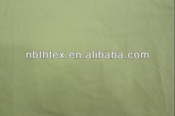 Yellow plain sateen cotton fabric for dress