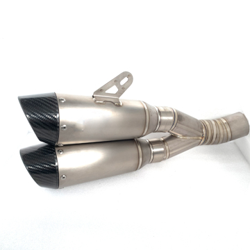 Escape Titanium Alloy Middle Link Pipe and Muffler for Diavel 1200 2011-2016 Motorcycle Double Exhaust System