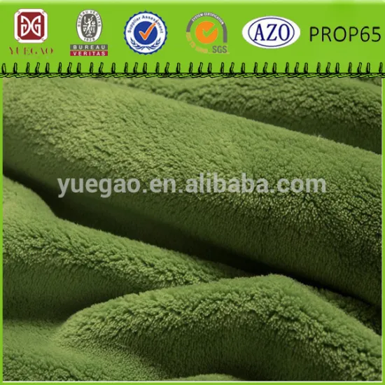 Printed Flannel Fleece With Microfiber Sherpa fabric