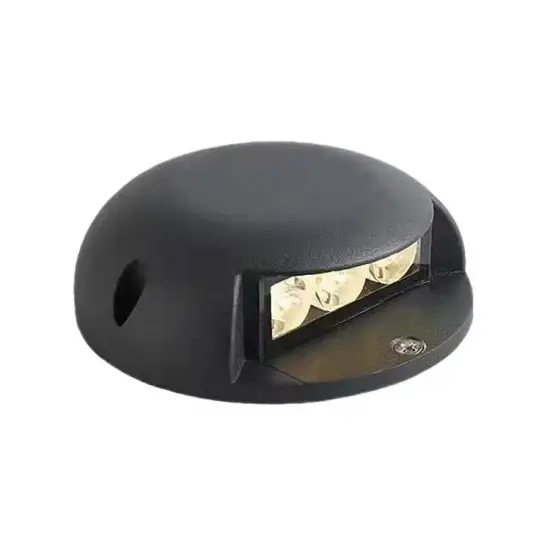 Waterproof LED Corner Light - One and Two Sides Emitting Ground Lawn Surface-Mounted Translucent