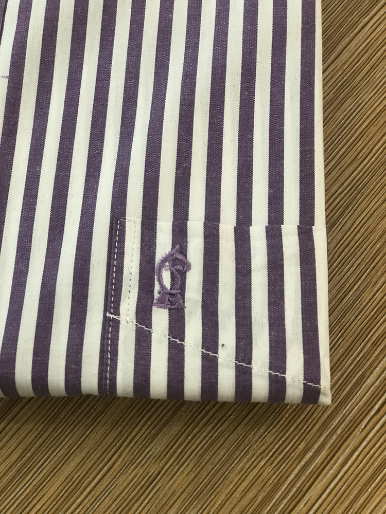 embroidery male shirt