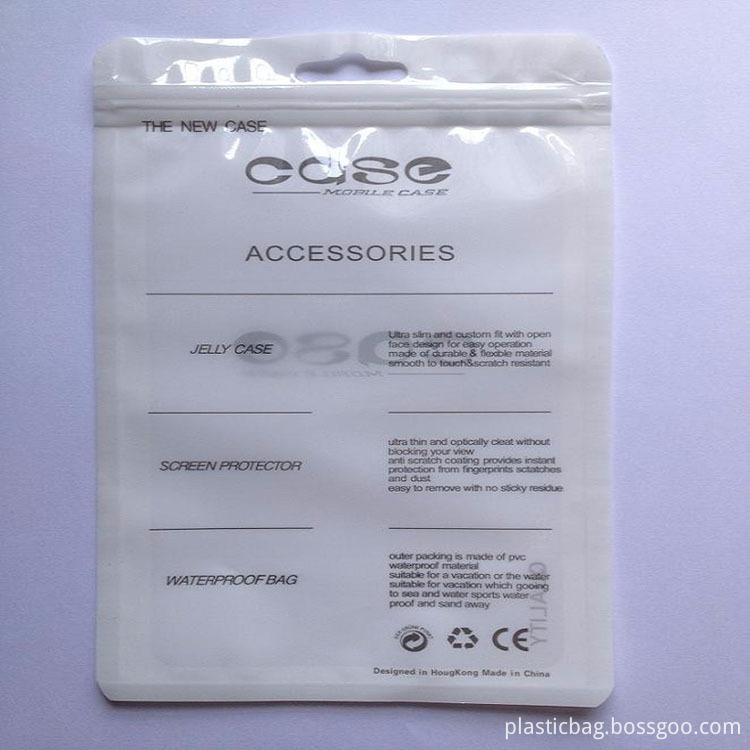500pcs 11x19cm For Mobile Font B Phone B Font Case Plastic Package Zipper Bag For Font