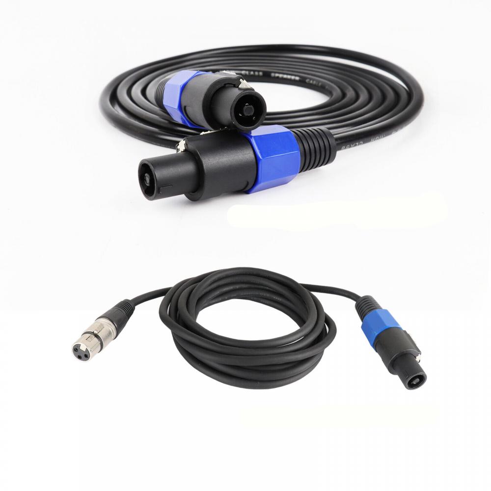 Speakon Male Cable XLR Female Speaker Cable