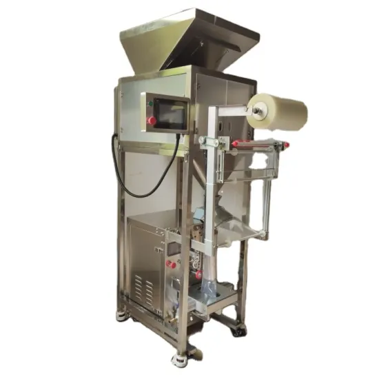 Affordable Small Scale Nitrogen VFFS Automatic Vertical Packaging Machine for Puffed Food and Chips