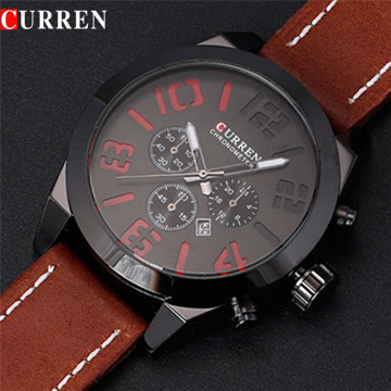 3 eyes multi function watch japan miyota movt quartz wristwatch