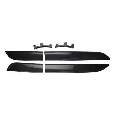 Real Dry Carbon Fiber Side Body Decoration Trim for Porsche Macan 2015-2017