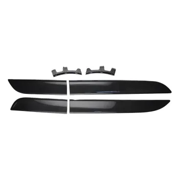 Real Dry Carbon Fiber Side Body Decoration Trim for Porsche Macan 2015-2017
